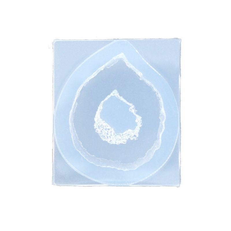 Geode Mold Silicone - Kreatywne rzemiosło artystyczne żywica kwarcowa klaster