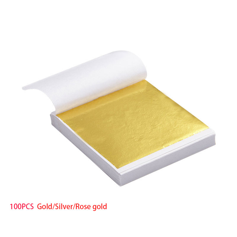 100 sztuk arkuszy papieru do p – Gold Foil Flakes recenzja i cena