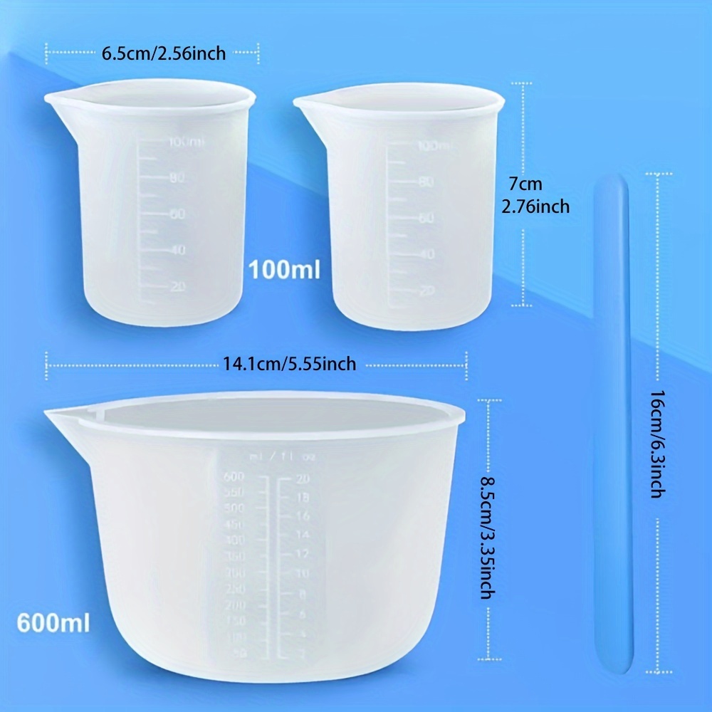 Silikonowe kubki do odmierzani – Mixing Cup Silicone recenzja i cena