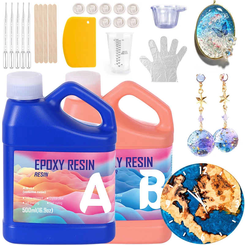 Zestaw żywicy epoksydowej łatw – Resin Jewelry Kit recenzja i cena