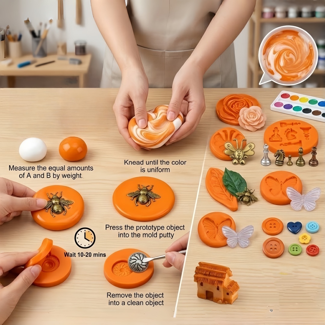 Silikonowy zestaw do majsterko – Resin Craft Kit recenzja i cena
