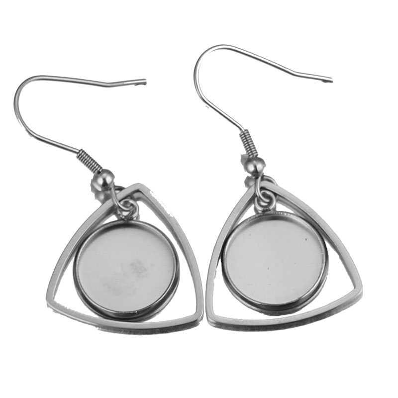 10 szt. Taca ze stali nierdzew – Bezels Set Pendant recenzja i cena