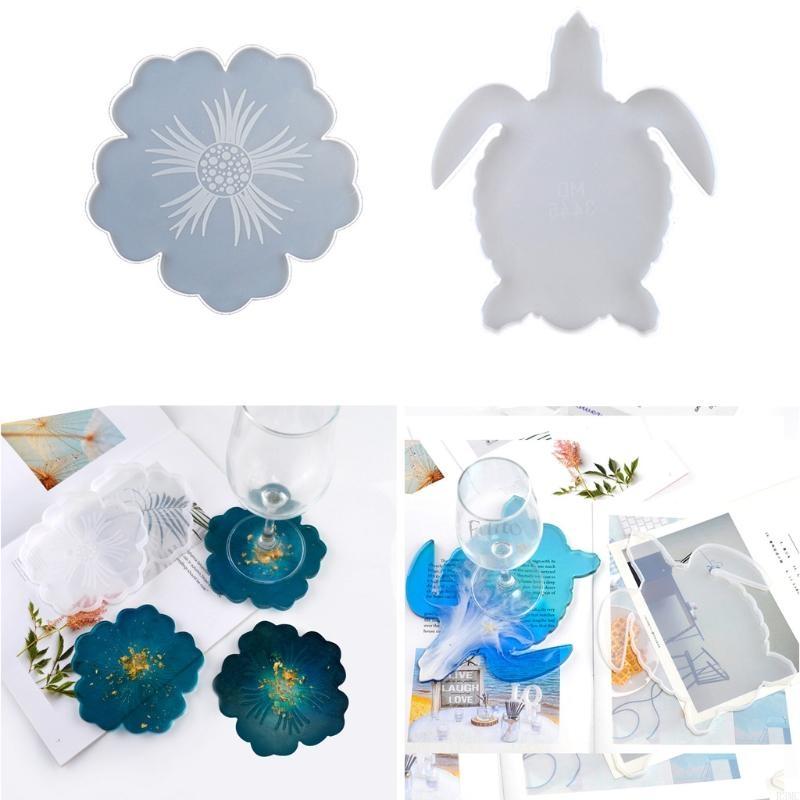 R3MC 2PCS DIY Flower kształt s – Geode Mold Silicone recenzja i cena